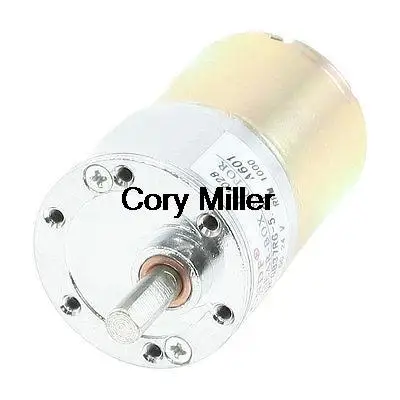 

24V DC 1000RPM 1.134kg.cm Torque Magnetic Gear Box Motor 1000RPM