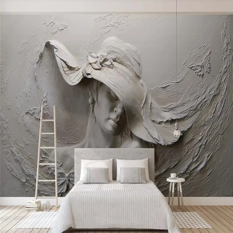 

Custom Mural Wallpaper Stereo Beauty Background Wall