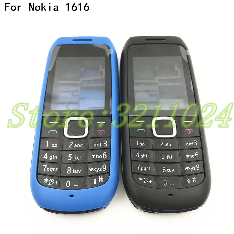 Для Nokia 1616 новый полный Чехол для корпуса телефона + английская клавиатура