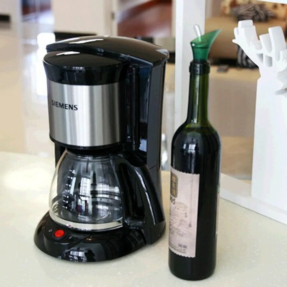 Аэратор для красного вина Пробка Крышка бутылка Pour Pourer силиконовая силиканая уплотнительная пробка ликер алкогольные напитки spirit flow Разливочный желоб stop sealer