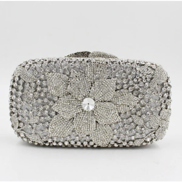 Вечерние дамские сумочки с цветами и золотой застежкой милые клатчи на свадьбу