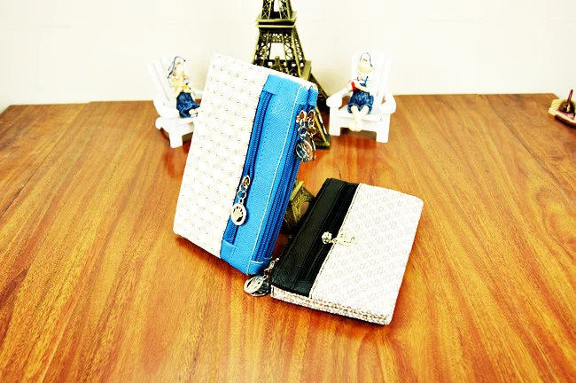 Korean style top grade exquisite graceful wallet purse or billfold with gloss for ladies as thoughtful gift |