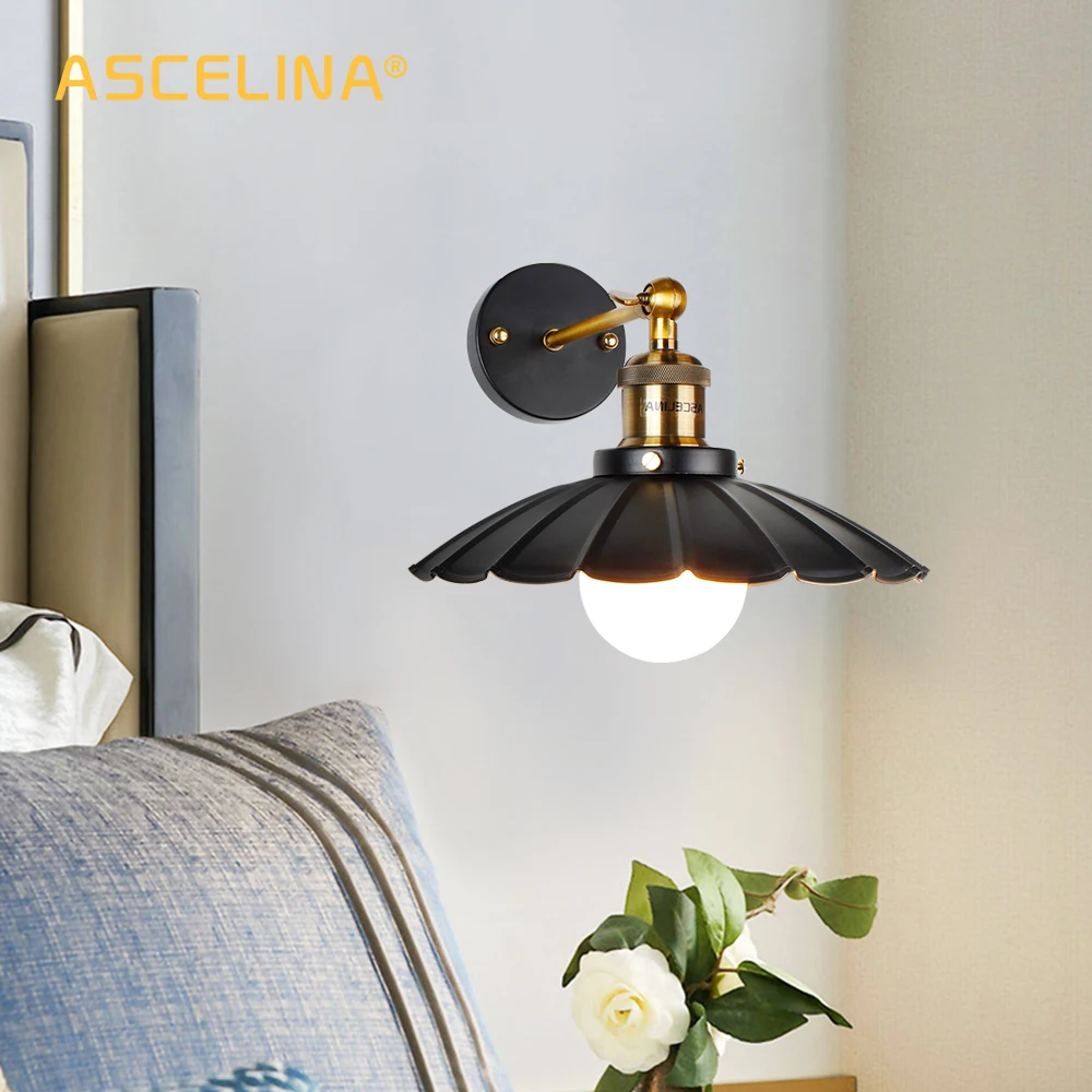 Промышленный настенный светильник Лофт винтажный настенные бра регулируемый