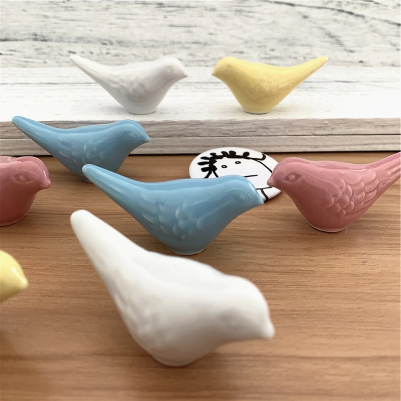 LCH детская комната крашеная керамика Птица ручки шкафа мультфильм ручка для