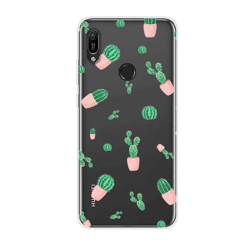P23 Для huawei Y6 Чехол Мягкий ТПУ силиконовый чехол для телефона для huawei Y6 чехол Fundas для huawei Y 6 чехол Coque Y62019 Capa - Цвет: P23
