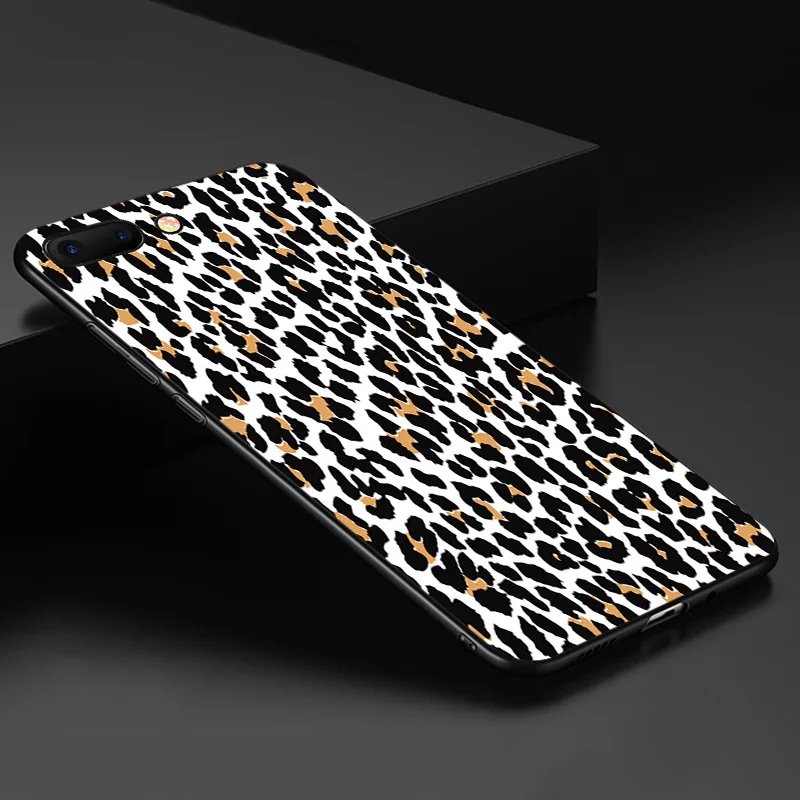 leopard Чехлы для телефонов iPhone 6, 6 S, 7, 8 Plus, X, XS, XR, XS, MAX, змеиная кожа, Зебра, леопард, крокодиловый принт, Мягкий ТПУ силиконовый чехол-накладка - Цвет: leopard