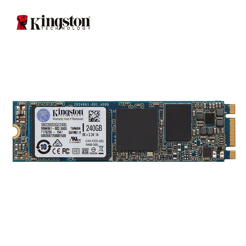 KINGSTON SSD SSDNow M.2 SATA G2 диск 120 ГБ 240 компактный безкорпусный дизайн подходит для