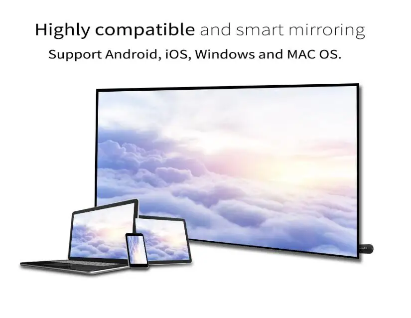 Mirascreen K6 HDMI Dongle 2,4G 4K Беспроводной Wi-Fi дисплей приемник 1080P HD tv Stick Miracast Airplay экран зеркальное отображение