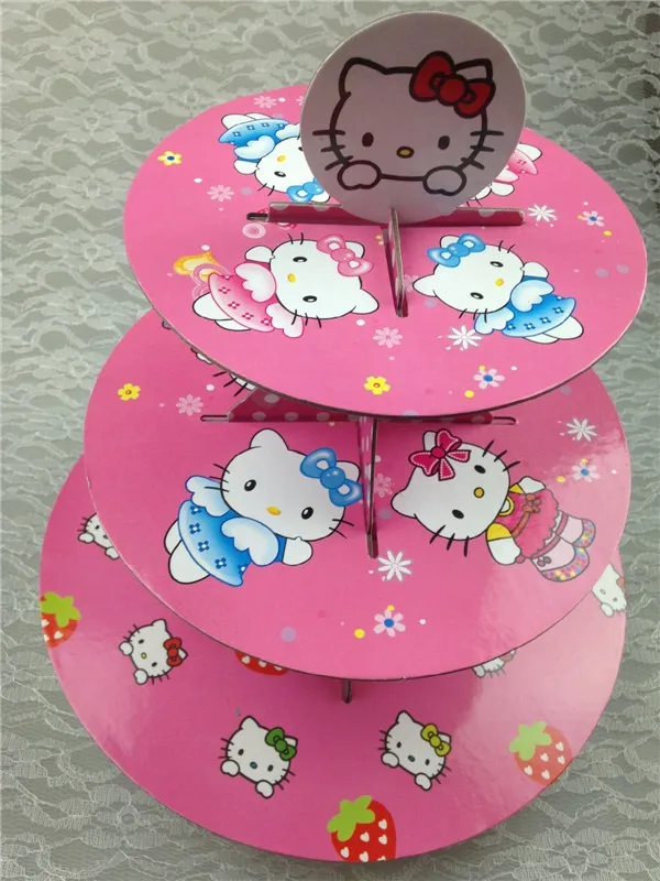 Софийская принцесса картон hello kitty подставка для торта детский душ день рождения