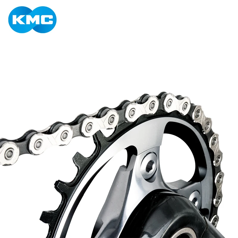 KMC X10 MTB дорожный велосипед цепи 116л 10 цепь для скоростного велосипеда волшебная кнопка горная с оригинальной коробкой
