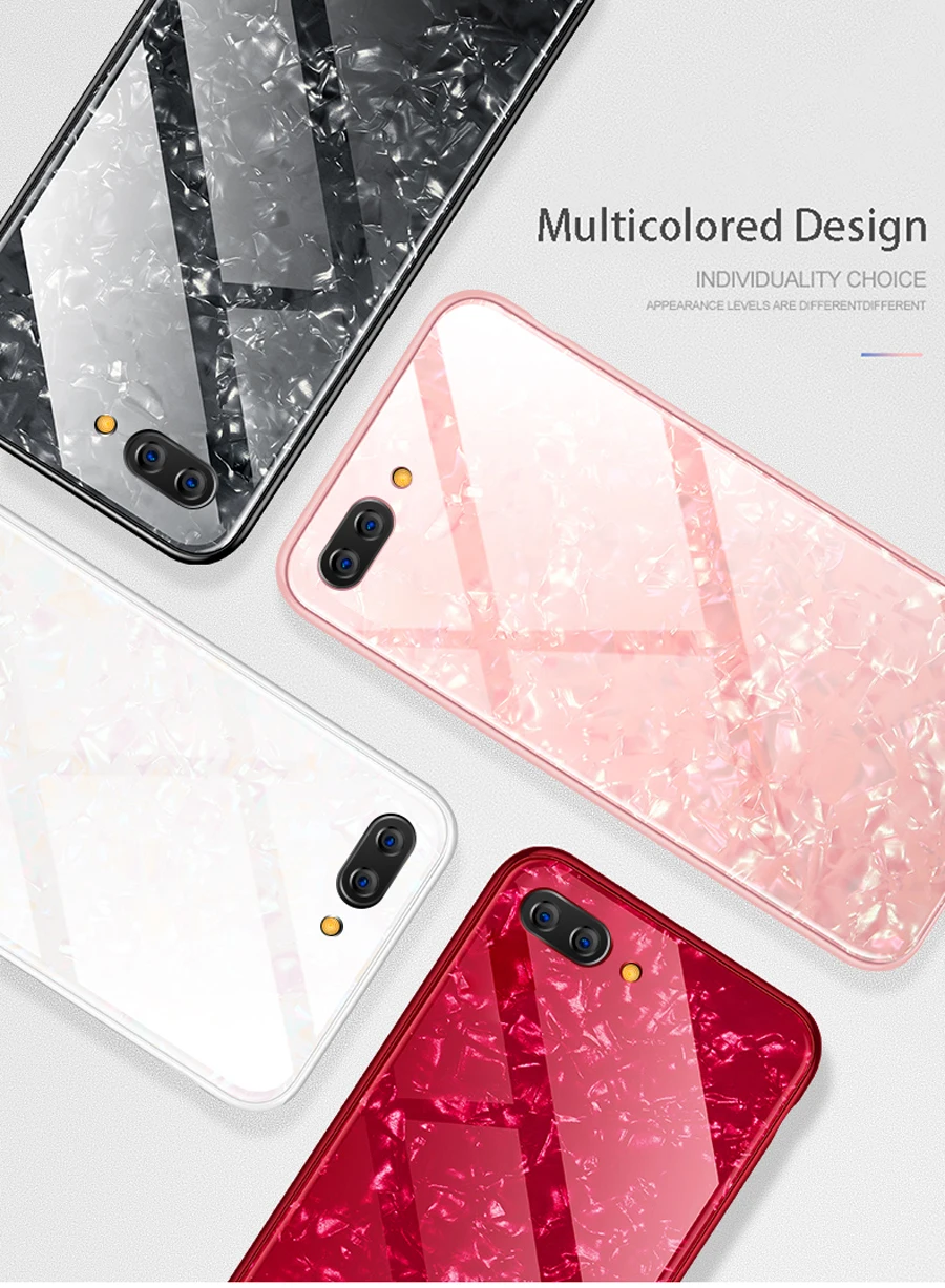Мраморный жесткий чехол для телефона для huawei Honor 10, чехол, ударопрочный, закаленное стекло, оболочка, кожа для huawei Honor View 10, чехол для Honor 10 V10