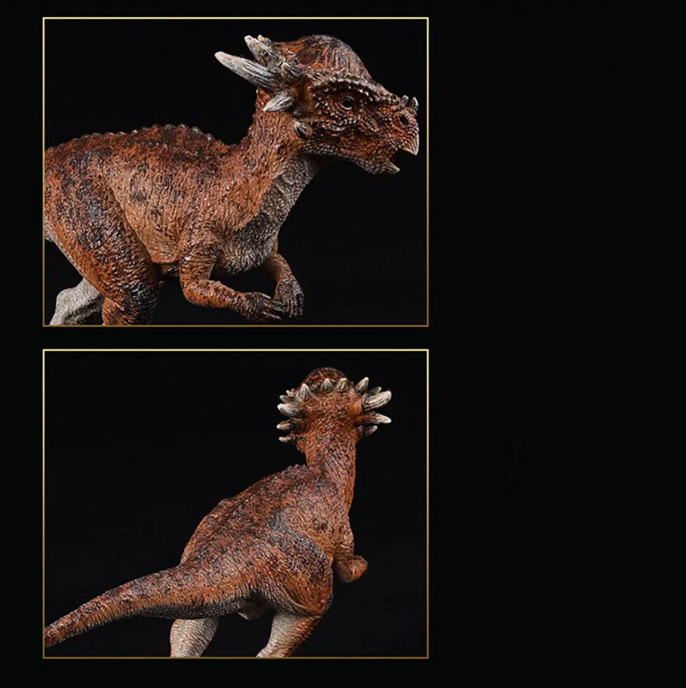 Stygimoloch Pachycephalosaurus рисунок динозавра модель игрушка коллектор Декор подарок Рождество