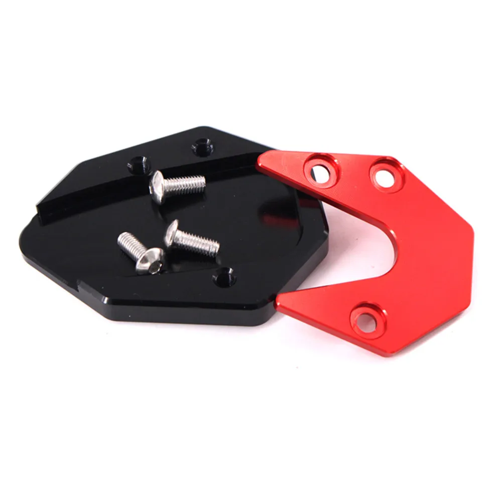 Motorcycle CNC Side Stand Kickstand Kick Stank Extension Foot Plate Pad For Suzuki GW250 Inazuma 2011-2015 GSX250 GSX250R DL250 |