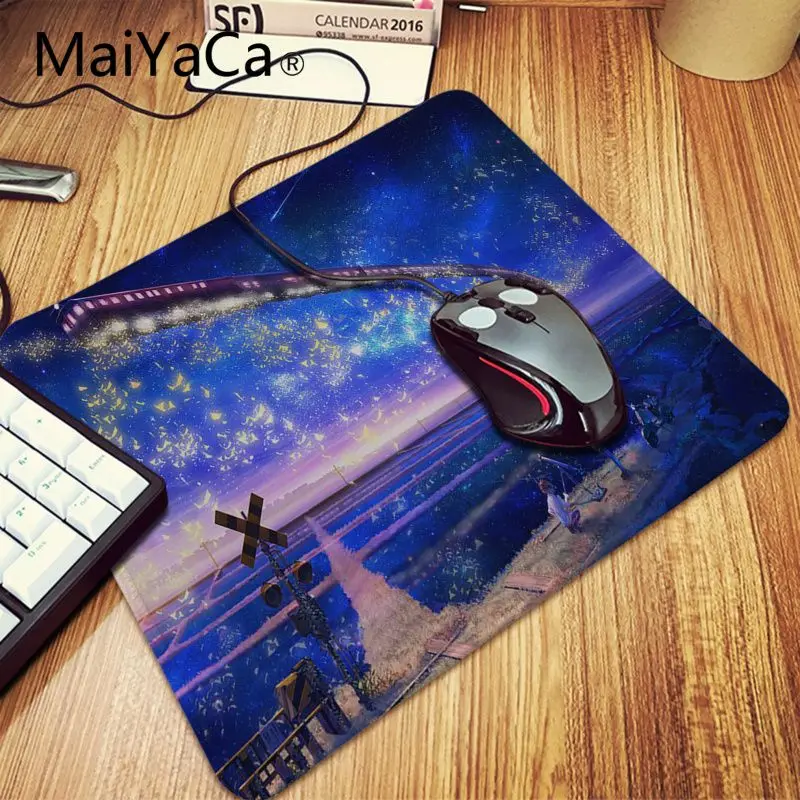 Maiyaca Galaxy Colorful Starry Sky mouse pad gamer play mats Gaming Mouse Pad Gamer Mouse pad Anime Mousepad mat Speed Version