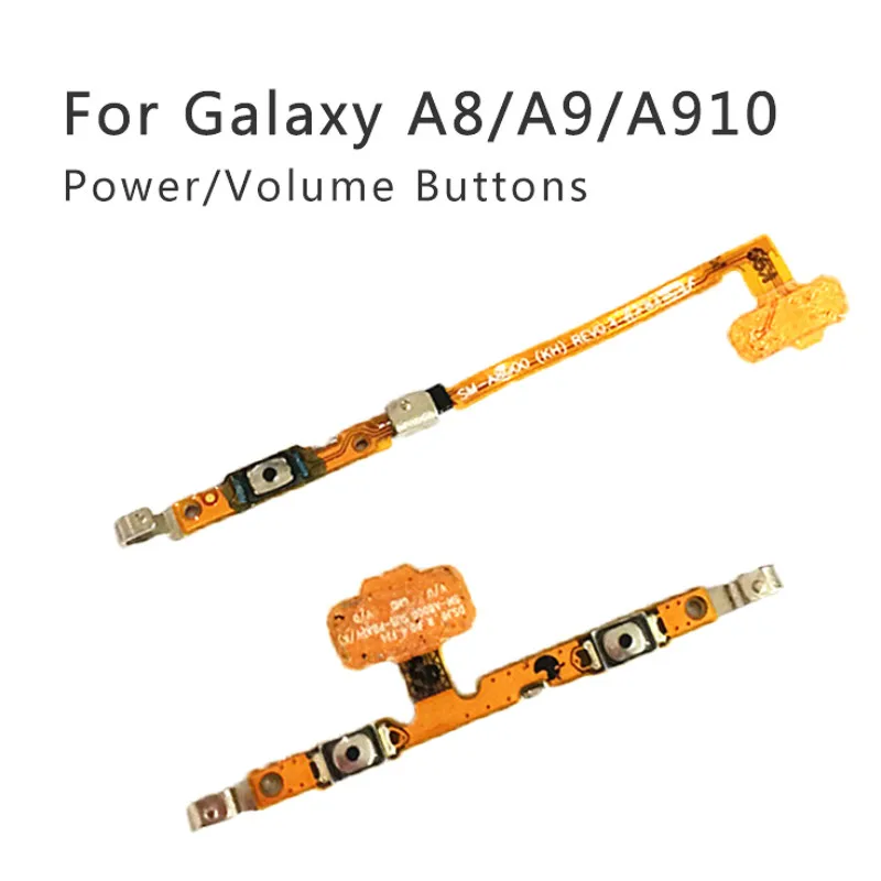 Кнопка включения/выключения питания для Samsung Galaxy A8 гибкий кабель громкости A9 A910
