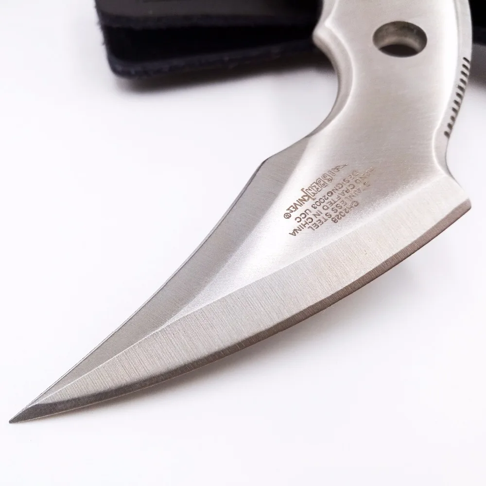 CS GO фиксированный коготь нож 440C Лезвие Karambit выживания тактические охотничьи карманные ножи кемпинг открытый Универсальный Нож EDC инструменты OEM