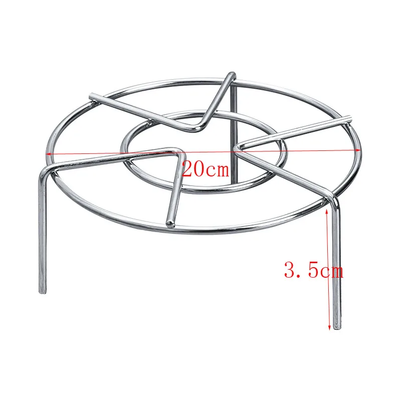 20xH3.5cm Пароварка из нержавеющей стали, многоцелевой паровой лоток, кастрюля, паровой лоток, кухонная посуда, рисоварка, пароварка - Цвет: 20xH3.5cm