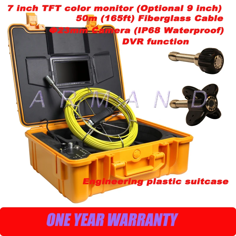 Водопроводная камера для труб водопроводная труба 50 м кабель DVR | Инструменты