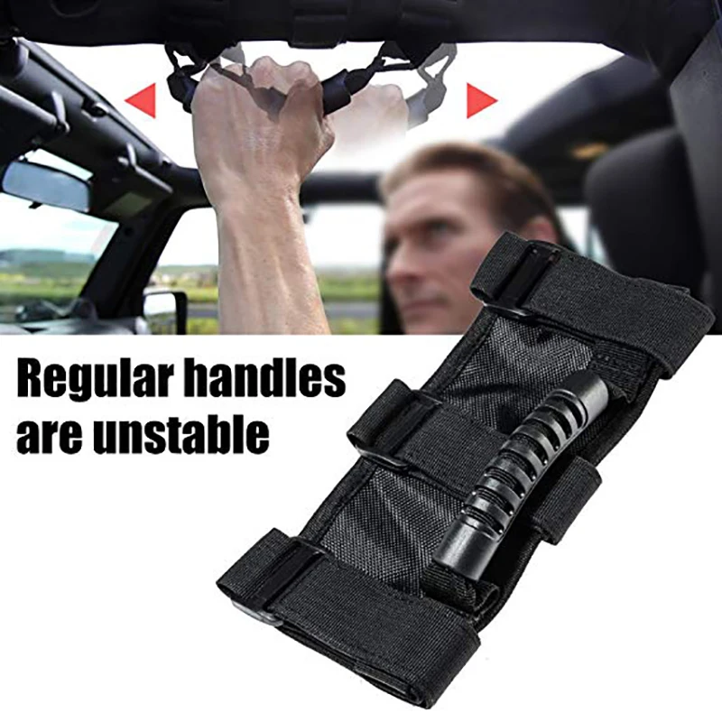 2 шт. автомобильный рулонный поручень для Jeep Wrangler Accessorise TJ JK 4x4WD рулонное крепление боковой поручень набор с ручками