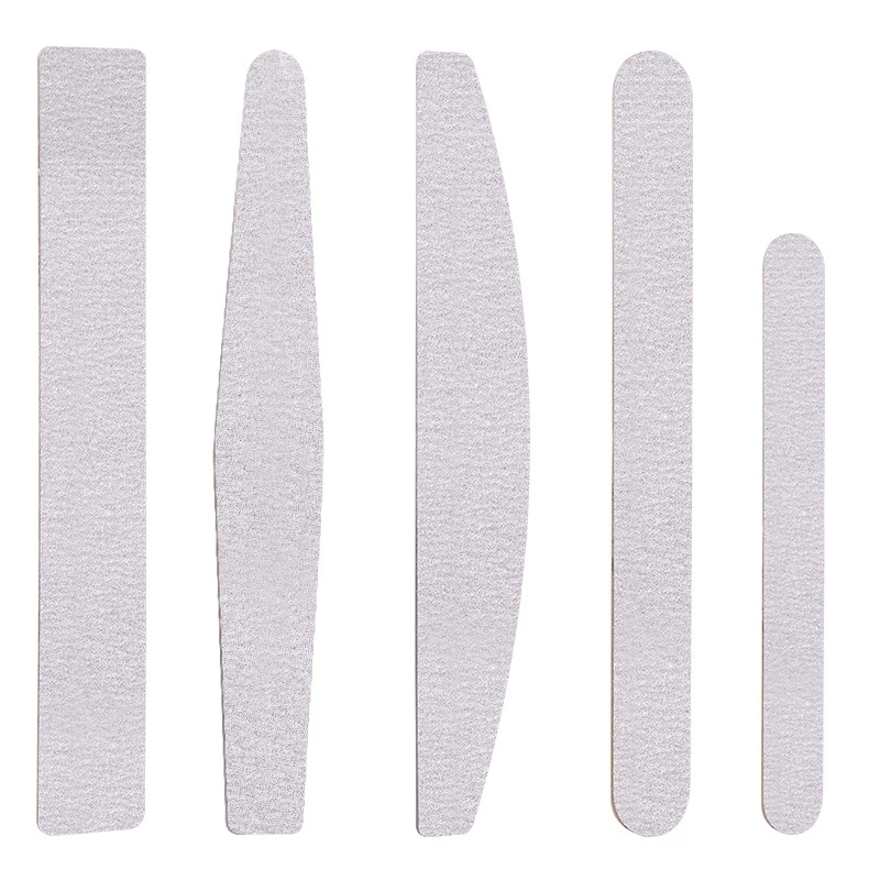 Metal Nail File Handle with 5pcs 180 Grit Sandpaper 5pcs 100 grit Sandpaper Replacement Disposable Sand Paper Pads Files Supply
