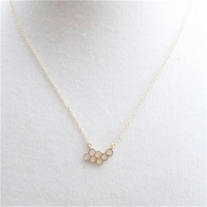 2017 модные ювелирные изделия уникальная подвеска в виде сот Милая соты