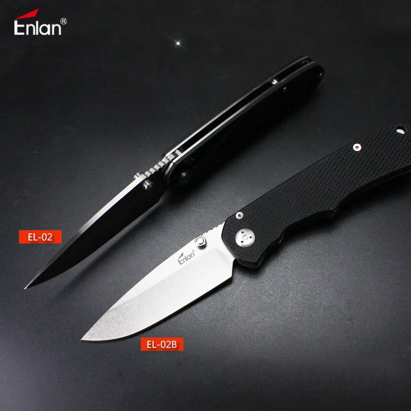 ENLAN EL 02 8CR13Mov лезвие G10 Ручка Наружная Коллекция Кемпинг Охота Выживание