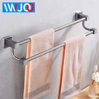 towel holder stainless steel towel rack hanging holder single towel bar wall mounted robe storage shelf bathroom accessories