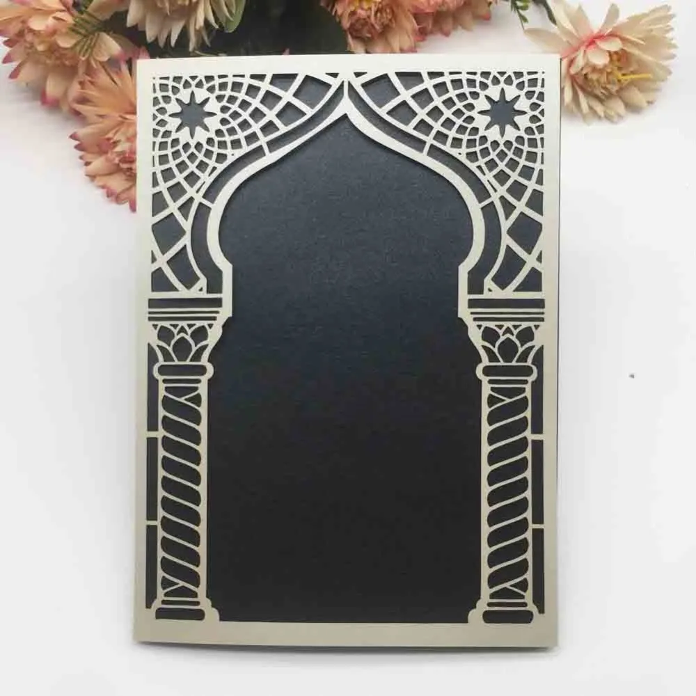 30 шт./лот Роскошные дворцовые двери Королевский стиль лазерная резка свадебные