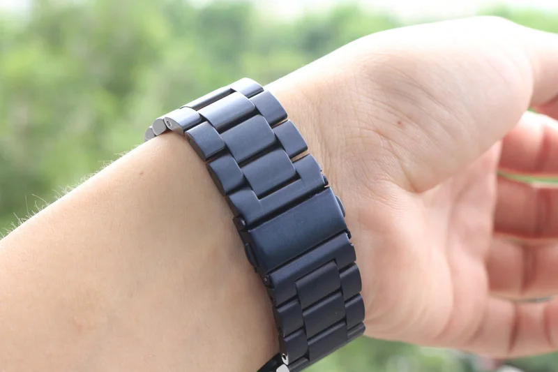 URVOI band for apple watch series 1 2 3 wrist stainless steel link bracelet 6 colors new color colorful design with adapter 3842 | Наручные