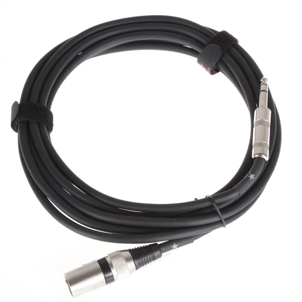 JOYO CM-08 15ft Shielded Balanced XLR to 6.3mm Plug Guitar Instrument Cable Connecting Wire Parts Accessories | Спорт и развлечения