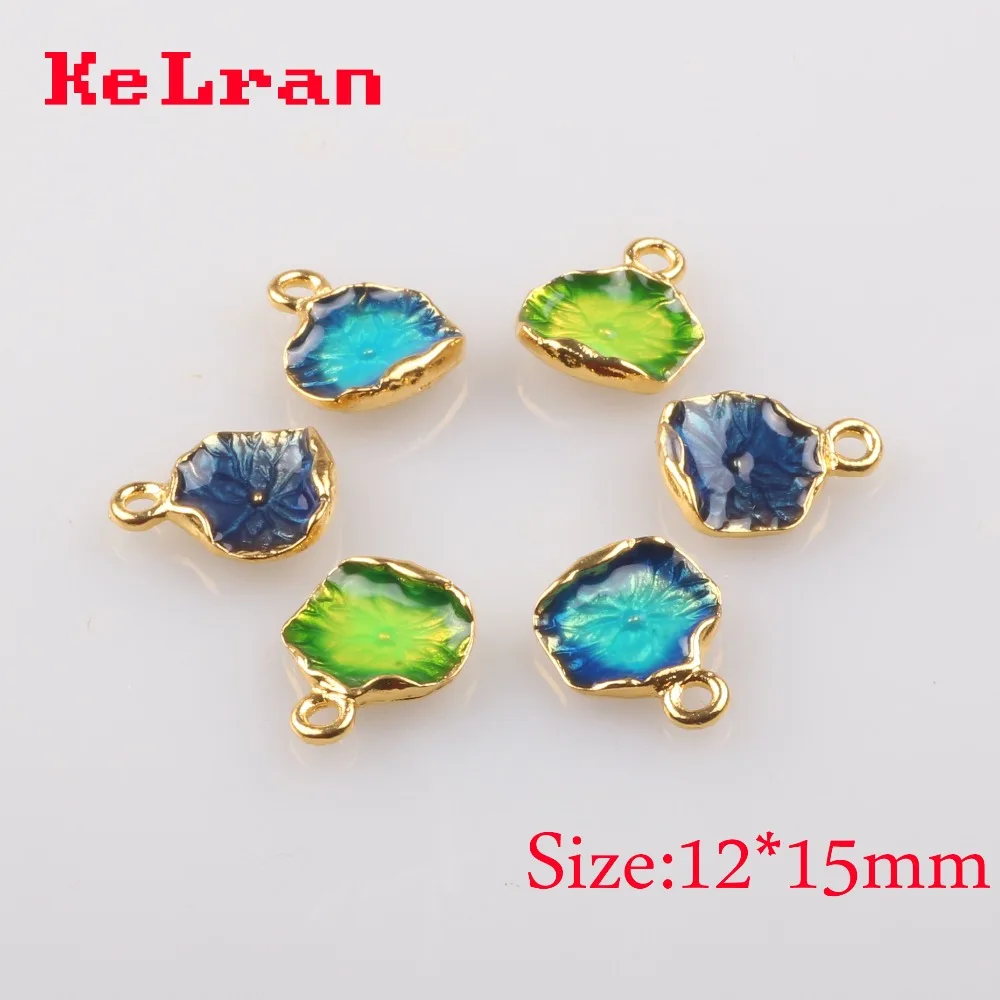 

10pcs/set 15mm Dripping oil decorative buttons golden handmade sewing DIY wedding handmade clothing Accessories.