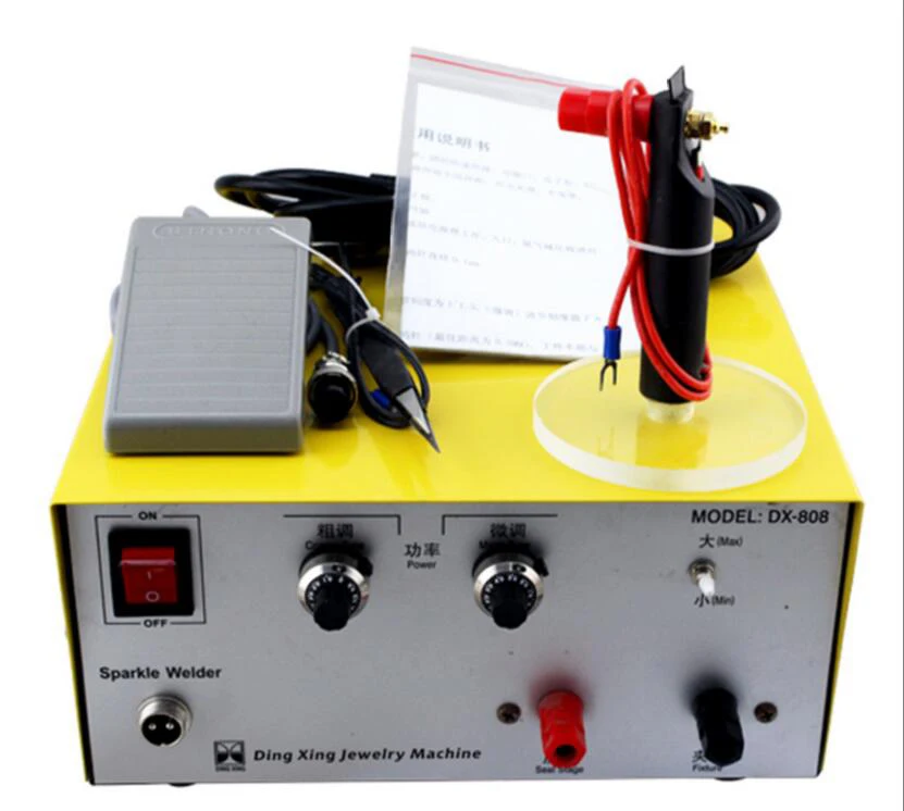 New DX-808 80A Handheld Pulse spot welding Spot Welder Gold Silver Platinum Jewelry Welding Machine | Инструменты