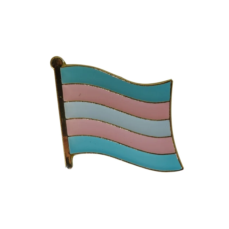 Трансвеститный знак гордости флаг отворот булавки n металлический значок
