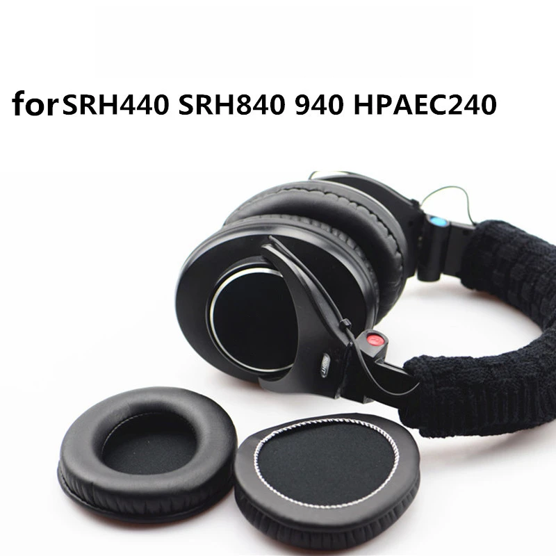 1 пара сменные амбушюры из велюра и пены для наушников Shure SRH440 SRH840 SRH940 HPAEC240
