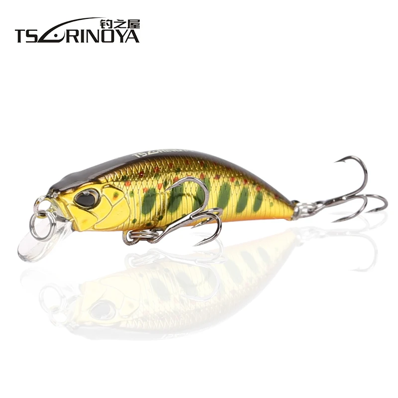 Tsurinoya DW63 50 мм 5g опускается на дно жесткая Приманка Minnow приманки для ловли рыбы