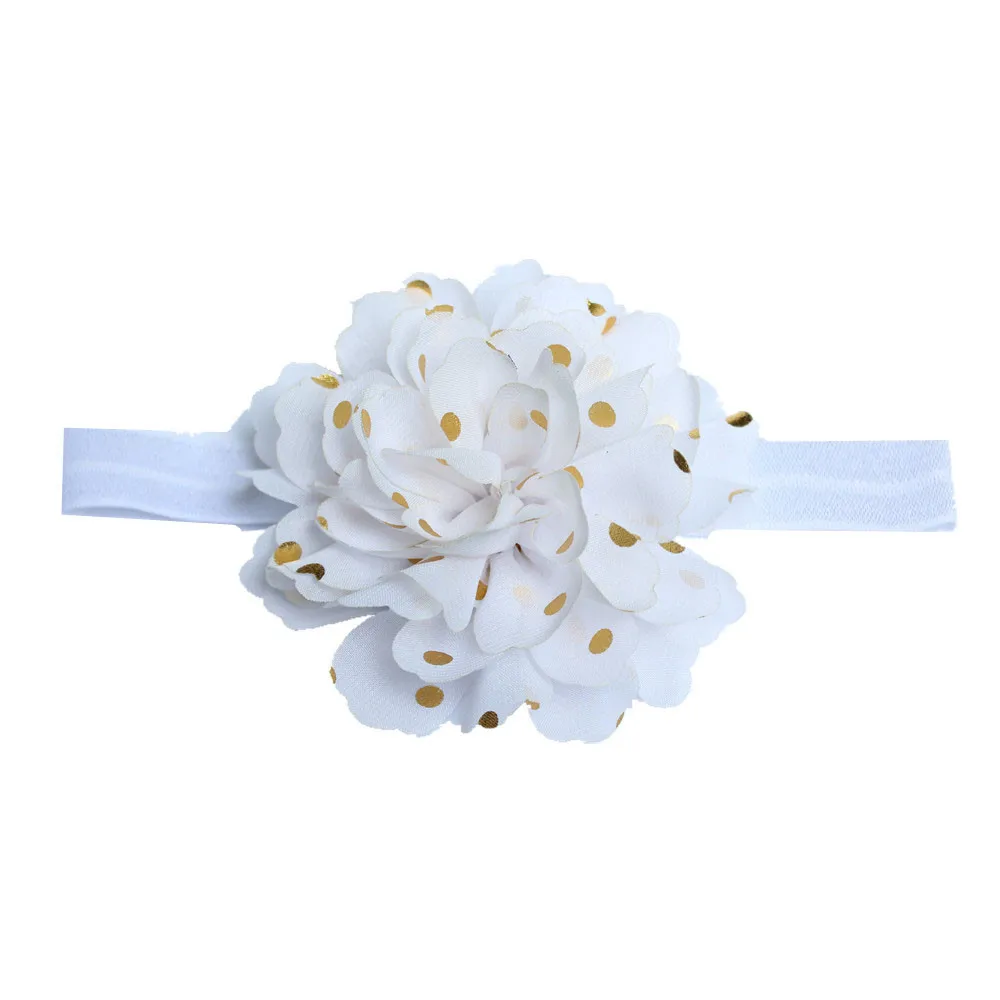 Newborn Toddler Kids Baby Girl Headbands Flowers Hair Accessories Photography Props Diademas Para Bebe Haarband | Детская одежда и