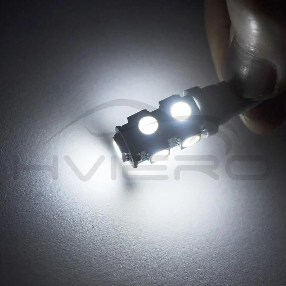 4 шт. Автомобильные светодиодные лампы T10 W5W 5050 194 168 DC 12 В|car light|light 12vlight bulb 12v |