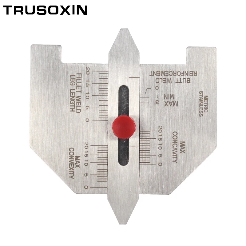 

Welding Tools Automatic Welding Guage adjustable Fillet Weld Gage Metric Gauge Measuring Ruler