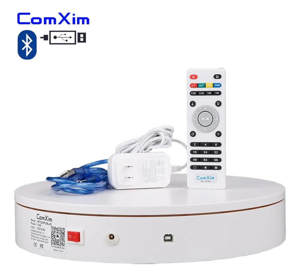 ComXim 32 см Белый Пульт дистанционного управления Bluetooth ПК небольшие аксессуары 360