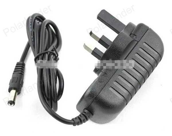 Совершенно новый US/EU/UK 1 шт штепсельная вилка AC 100 V/120 V конвертерный адаптер DC 12V 1A