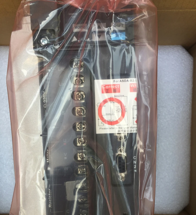 ASD B2 3023 B ASDA серводвигатель переменного тока 3ph 220В 3KW 19.4A Новый в коробке|new