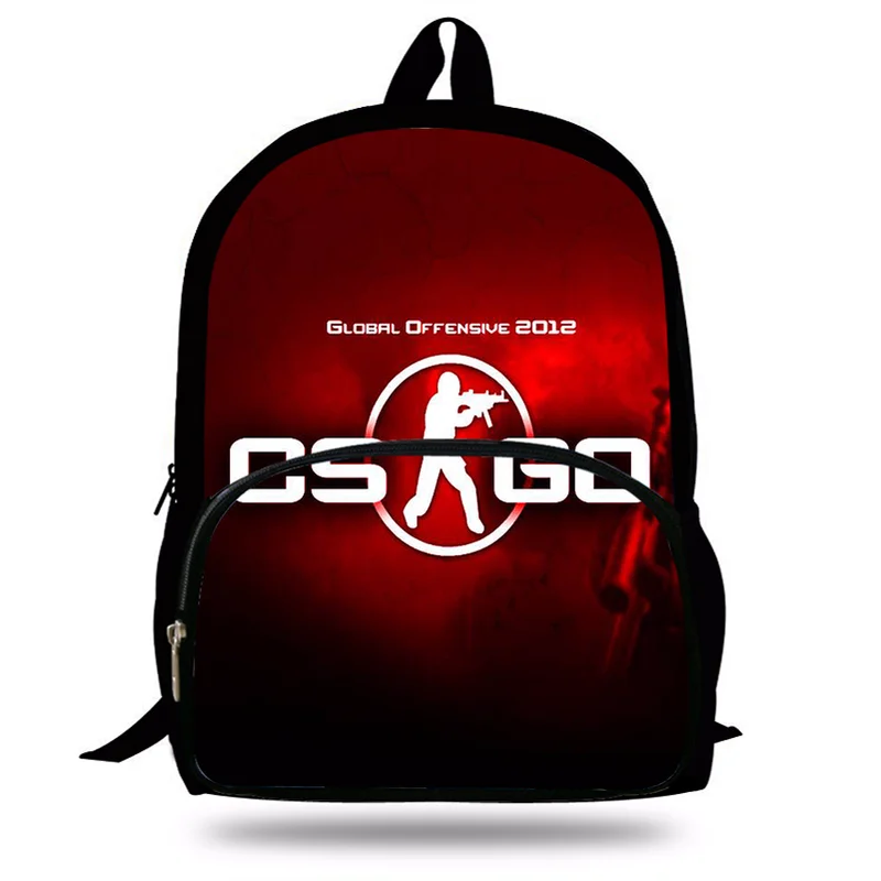 Школьные сумки Counter Strike детские на плечо повседневные Рюкзаки для ноутбука детей
