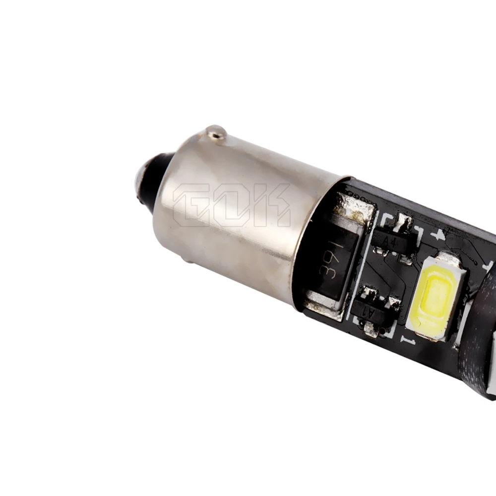 Фонари светодиодные без ошибок 50 шт. BA9S H6W 5smd led 5730 5630 t4w | Автомобили и мотоциклы