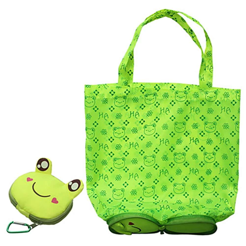 New Reusable Handbag Grocery Tote Storage Eco Travel Cute Animal Foldable Portable Shopping Bag packing Organizers | Багаж и сумки