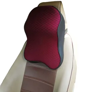 Memory Foam Car Headrest Pillow Massage Seat Back Waist Support Neck Rest Pillow Car Cushion Interio in Pakistan