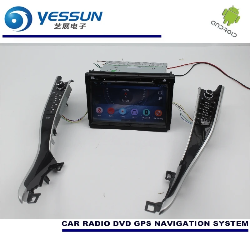YESSUN для toyota harrier XU60 2013~ автомобильный радиоприемник для Android TPMS CD dvd-плеер ТВ gps Навигация Аудио Видео Мультимедиа