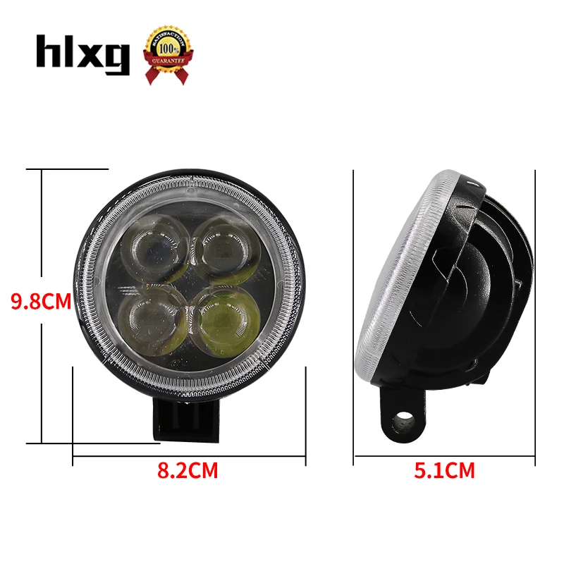 Hlxg 2 шт. 4D светодио дный работы свет бар трактор для Грузовик Offroad Лодка мотоцикл