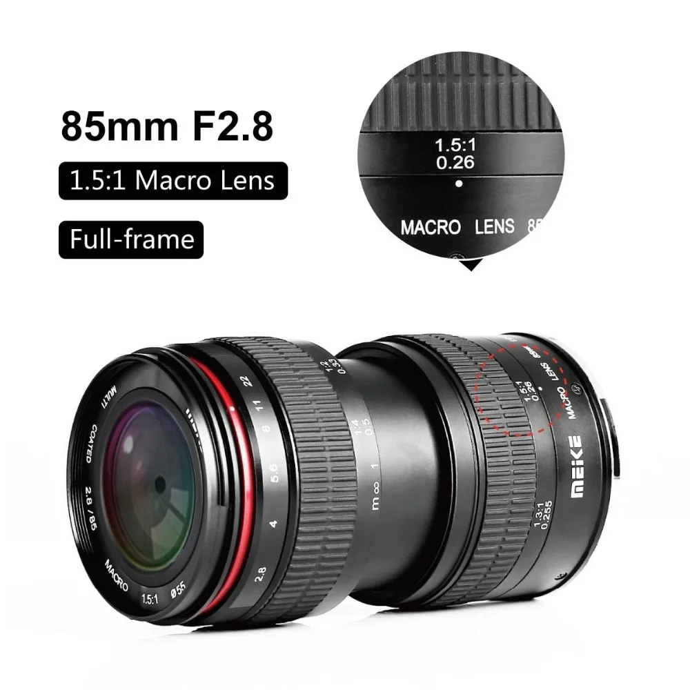 MK 85 мм f2.8 Полный Объектив с ручной фокусировкой для цифровых зеркальных камер Canon 5D/5D4/6D/6D2/60D/70D/80D/200D/700D/750D/800D/1100D/1300D/1500D