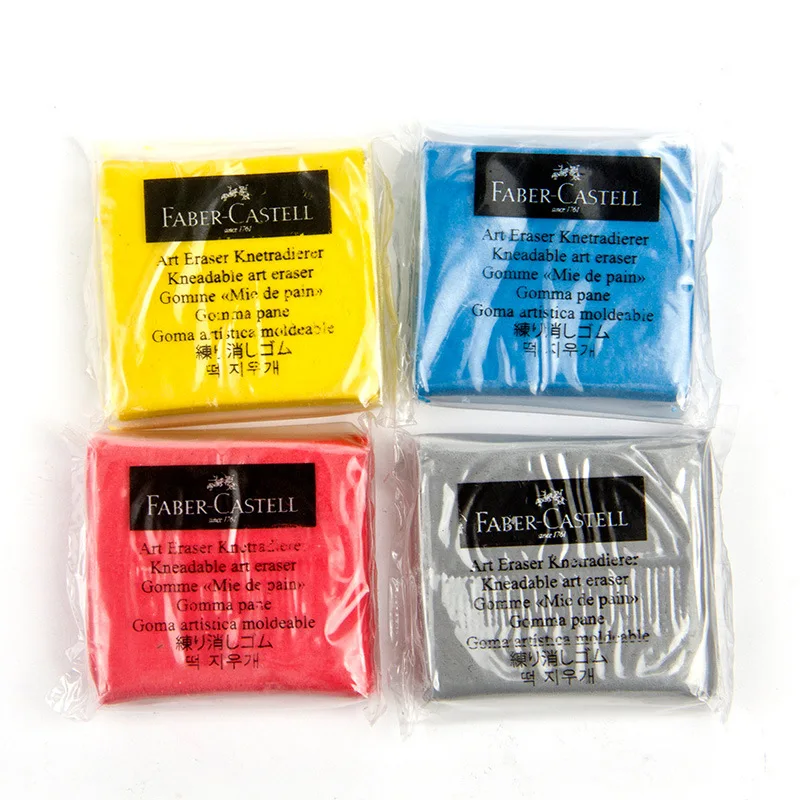 Резиновый мягкий ластик Faber Castell профессиональный дизайн для рисования эскизов