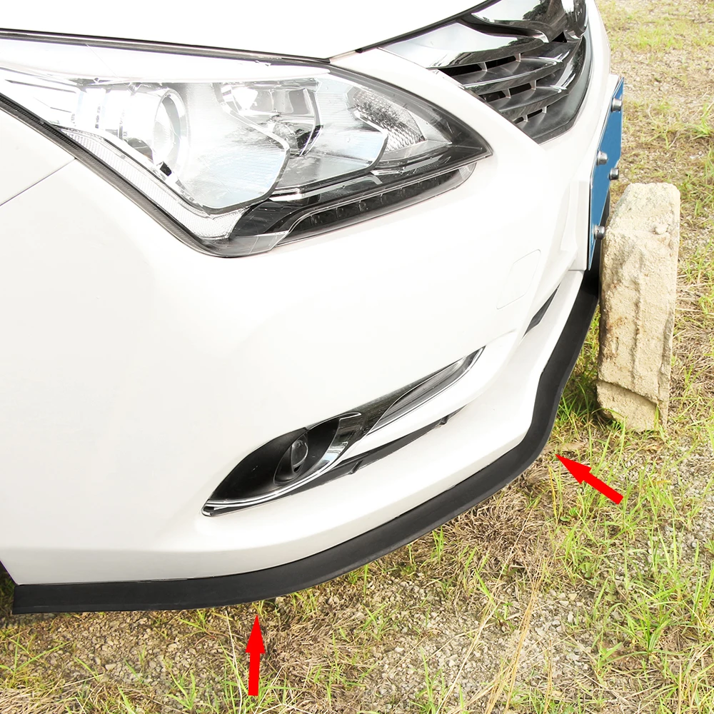 Автомобильная лопата юбка переднего бампера окружает полоски для Mazda 2 3 5 6 8 CX-5 CX-4